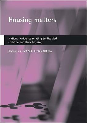 Book cover for Housing matters