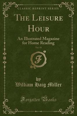 Book cover for The Leisure Hour, Vol. 50