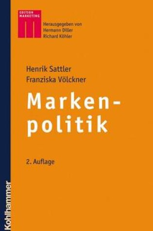 Cover of Markenpolitik