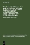 Book cover for Die Grundlagen Türkischer Wirtschaftsverjüngung