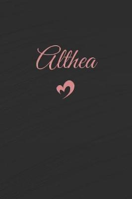 Book cover for Althea