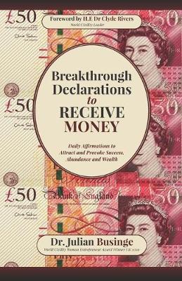 Book cover for Breakthrough Declarations to Receive Money