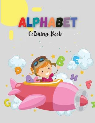 Book cover for Alphabet Coloring Book