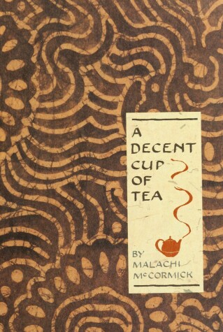 Book cover for A Decent Cup of Tea