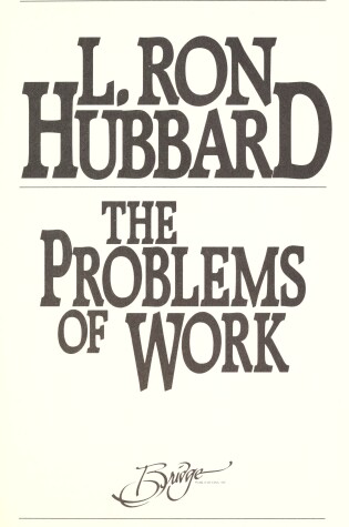 Cover of The Problems of Work