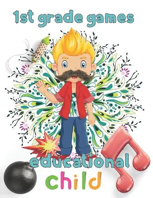 Book cover for 1st Grade games educational child