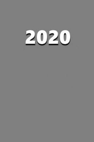 Cover of 2020 Daily Planner 2020 Grey Color 384 Pages