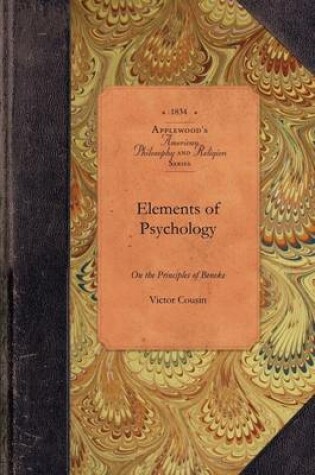 Cover of Elements of Psychology on Beneke Princip