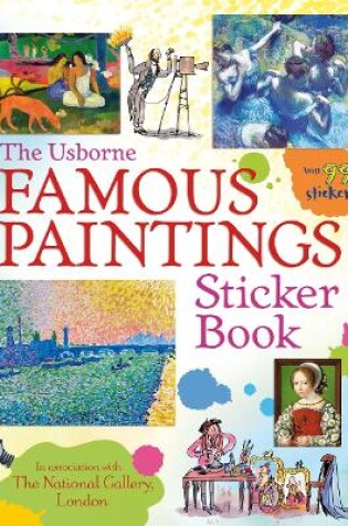 Cover of Famous Paintings Sticker Book