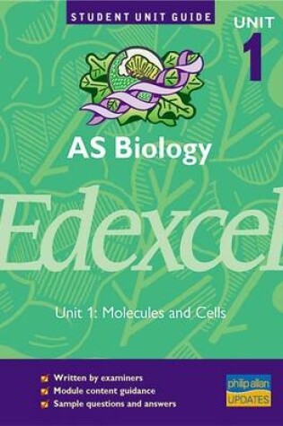 Cover of Edexcel AS Biology, Unit 1