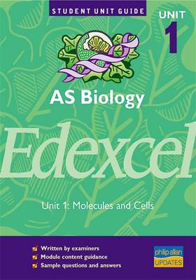 Book cover for Edexcel AS Biology, Unit 1