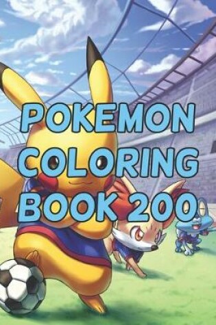 Cover of Pokemon Coloring Book 200