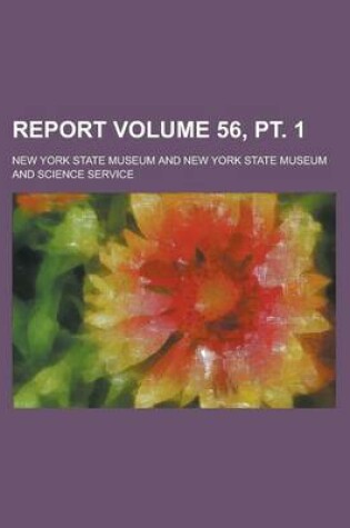 Cover of Report Volume 56, PT. 1