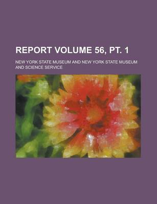 Book cover for Report Volume 56, PT. 1