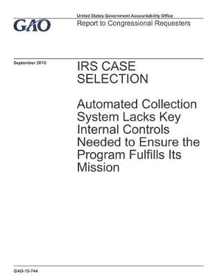 Book cover for IRS Case Selection
