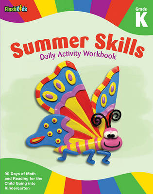 Book cover for Summer Skills Daily Activity Workbook, Grade K