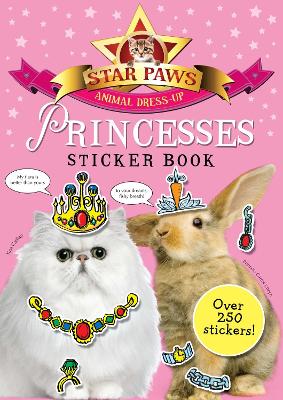 Book cover for Princesses Sticker Book: Star Paws