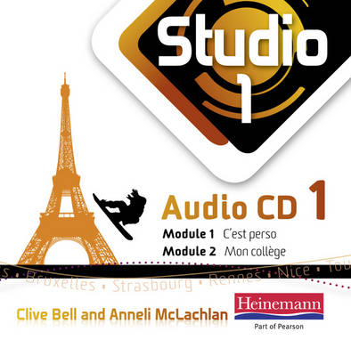 Book cover for Studio 1 audio CDs (pack of 3) (11-14 French)