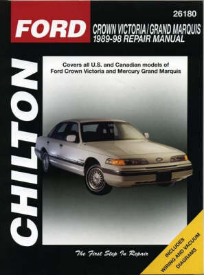 Cover of Ford Crown Victoria/Grand Marquis 1989-1998