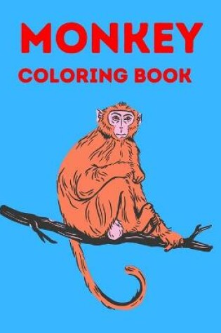 Cover of Monkey Coloring Book