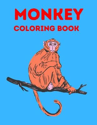 Cover of Monkey Coloring Book