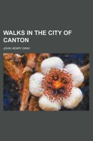 Cover of Walks in the City of Canton