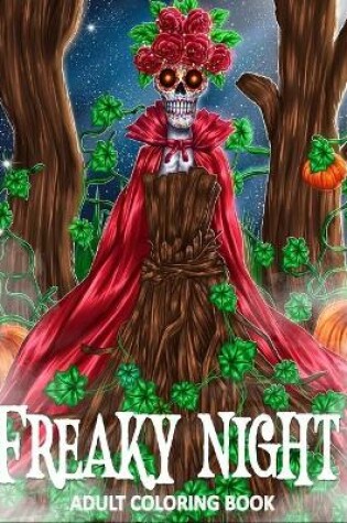 Cover of Adult Coloring Book - Freaky Night