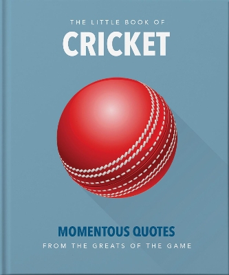 Book cover for The Little Book of Cricket