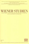 Book cover for Wiener Studien Band 119