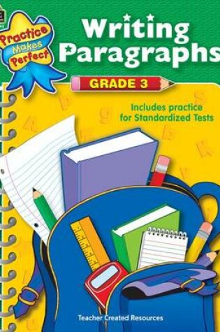 Cover of Writing Paragraphs Grade 3