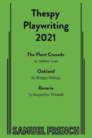 Cover of Thespy Playwriting 2021