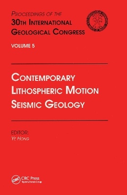 Cover of Contemporary Lithospheric Motion Seismic Geology