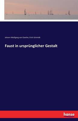 Book cover for Faust in ursprünglicher Gestalt