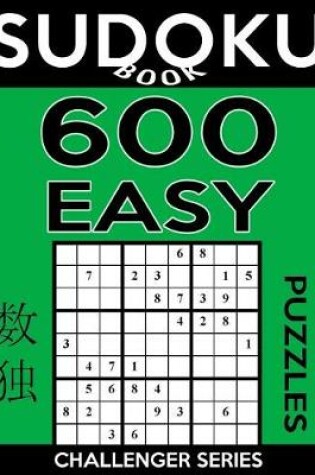 Cover of Sudoku Book 600 Easy Puzzles