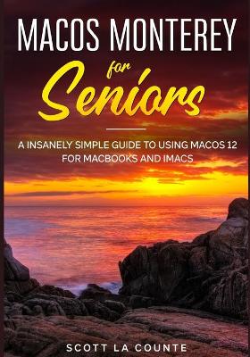 Book cover for MacOS Monterey For Seniors