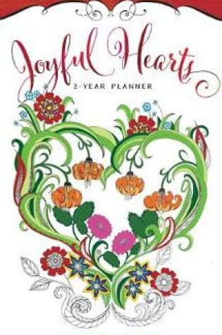 Cover of 2019/2020 2 Year Pocket Planner: Joyful Hearts