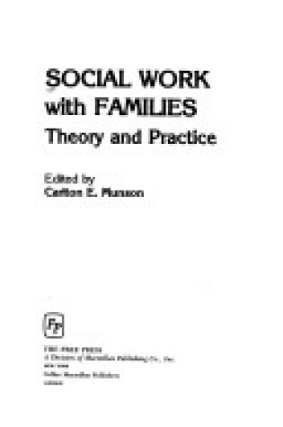 Cover of Social Work W Families