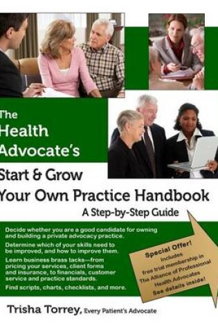 Cover of The Health Advocate's Start and Grow Your Own Practice Handbook