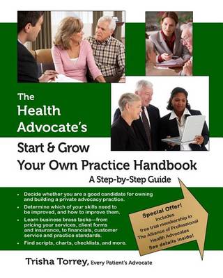 Book cover for The Health Advocate's Start and Grow Your Own Practice Handbook