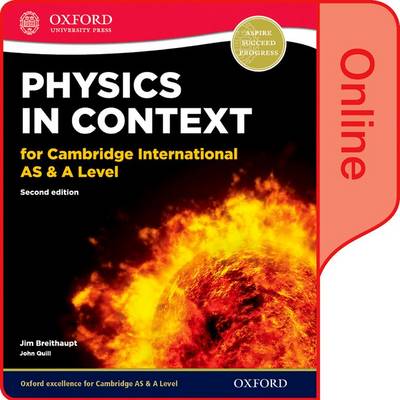 Book cover for Physics in Context for Cambridge International AS & A Level
