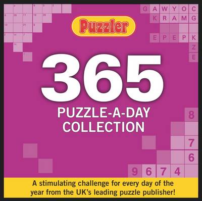 Book cover for Puzzler 365 Puzzle-a-day Collection