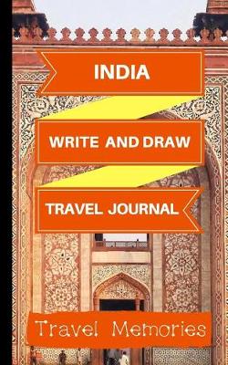 Cover of India Write and Draw Travel Journal