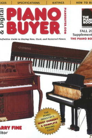 Cover of Acoustic and Digital Piano Buyers (supplement to the Piano Book)
