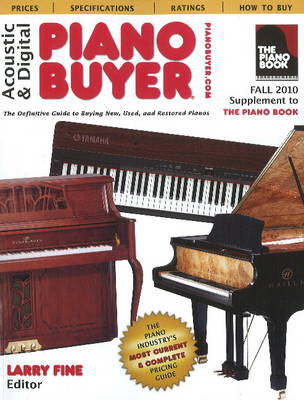 Book cover for Acoustic and Digital Piano Buyers (supplement to the Piano Book)