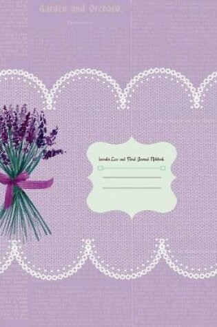 Cover of Lavender Lace and Floral Journal Notebook