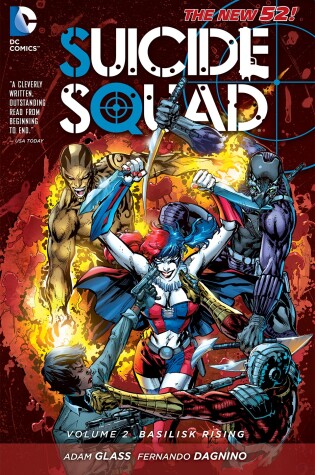 Cover of Suicide Squad Vol. 2: Basilisk Rising (The New 52)