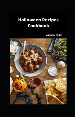 Book cover for Halloween Recipes Cookbook