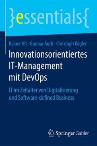 Cover of Innovationsorientiertes IT-Management mit DevOps