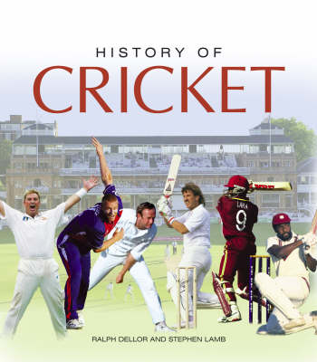 Book cover for History of Cricket