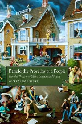 Book cover for Behold the Proverbs of a People